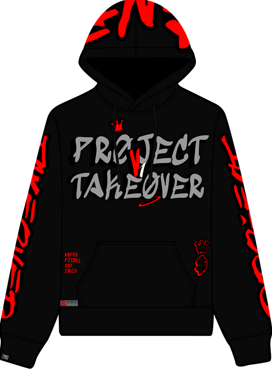 PRØJECT TAKEØVER V1 OFFICIAL HOODIE - RNFTakeØver